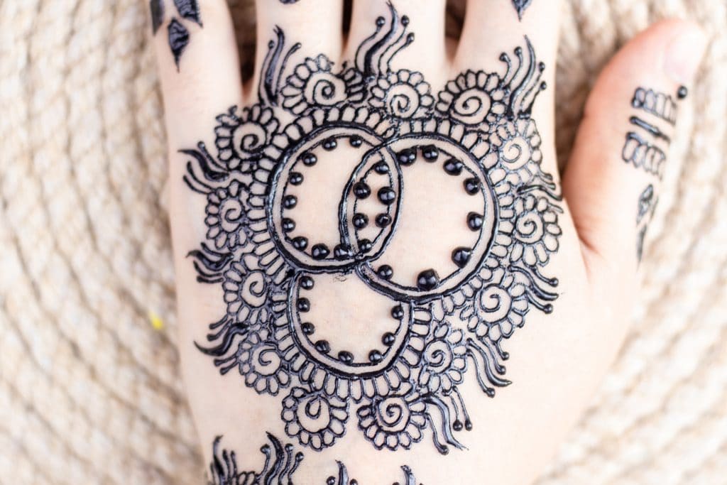 tatouage au henné